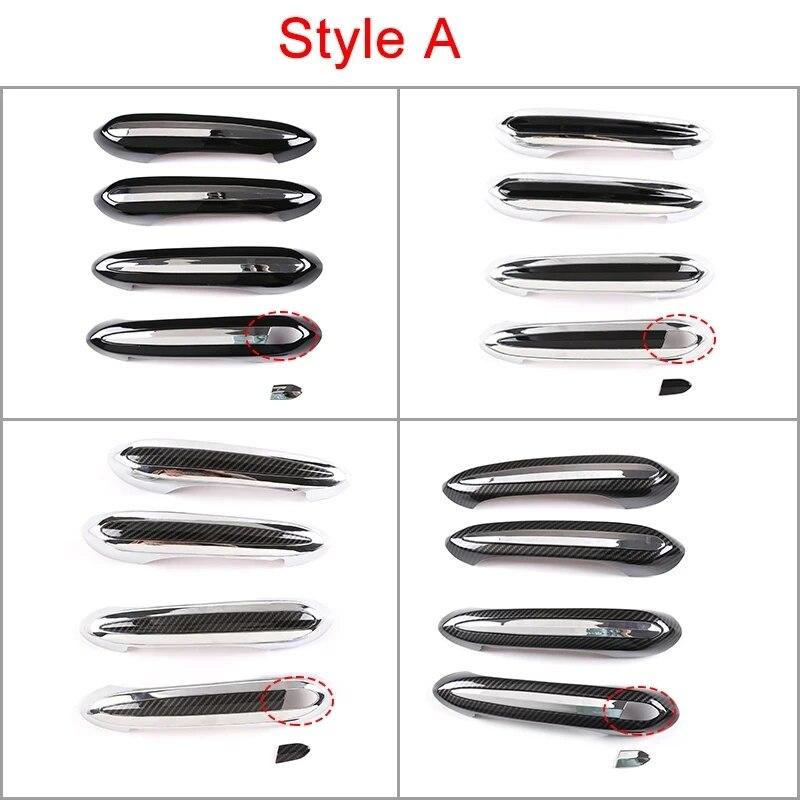 Для BMW 3 5 серии 6 GT X3 X4 X5 X6 X7 G20 G30 G01 G02 G05 G06 автомобильная внешняя дверная ручка крышка дверная чаша защитные чехлы наклейка