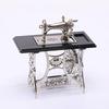 Dollhouse Sewing Machine Anti-deformed Creative 1/12 Ratio Mini Sewing Machine Model for Home