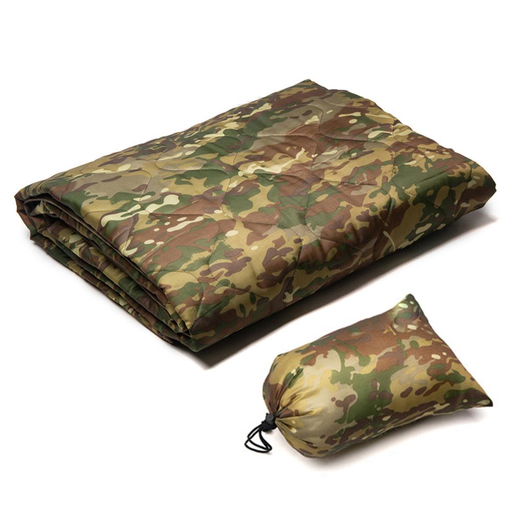 Camouflage Quilt for Outdoor Camping Camouflage Print Quilting Sewing Cloth Fabric for Dressmaking