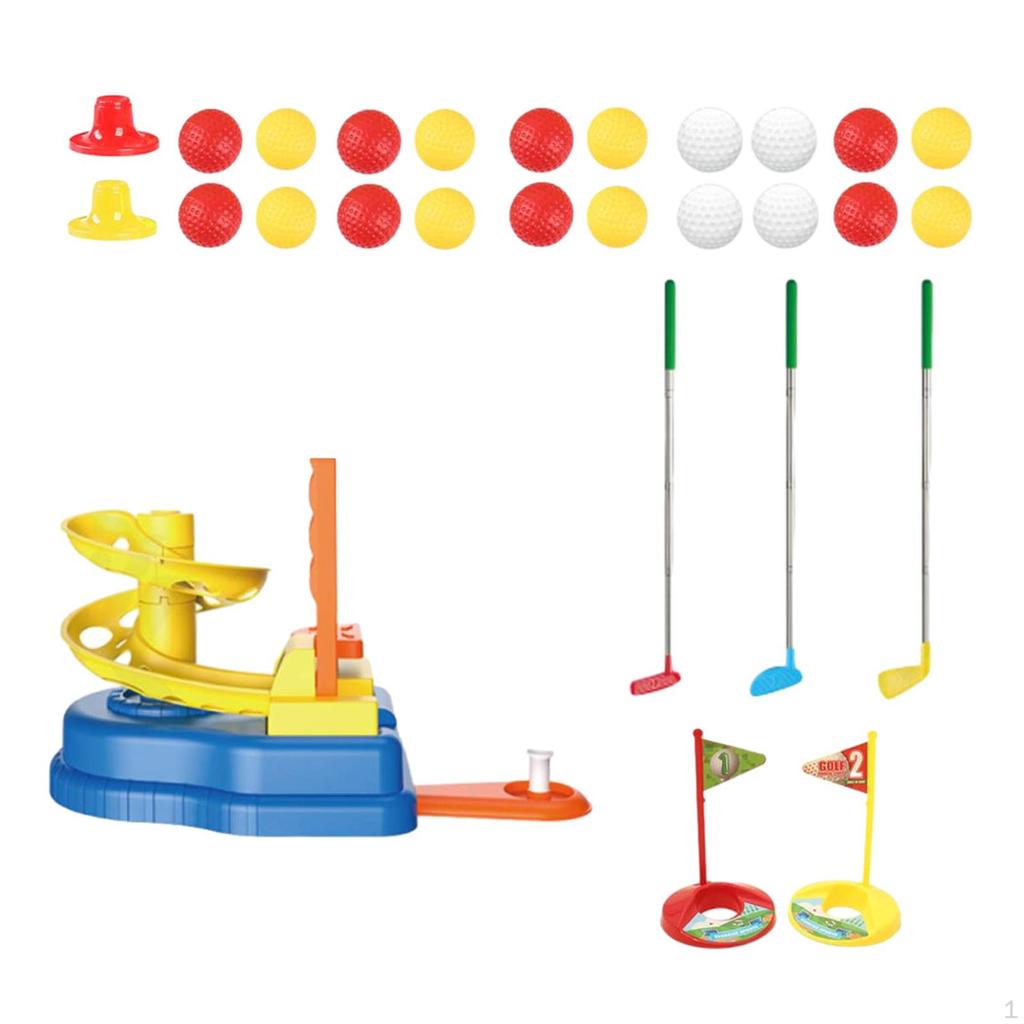 Children's Golf Clubs Toy Set, Training Balls And Sports for Kids Boys Girls,