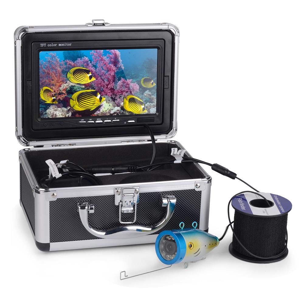 Underwater Fishing Camera Fishing Camera with 7'' Color LCD Monitor IP68 Waterproof Underwater Viewing System for Lake and Sea Fishing