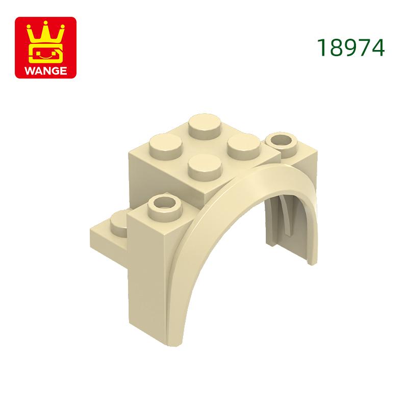 37 шт./лот 18974 Арка Круглый Транспортный Блок Moc Цвета Аксессуары Работает с с Кирпичом DIY Детская Игрушка Собираемые Детали