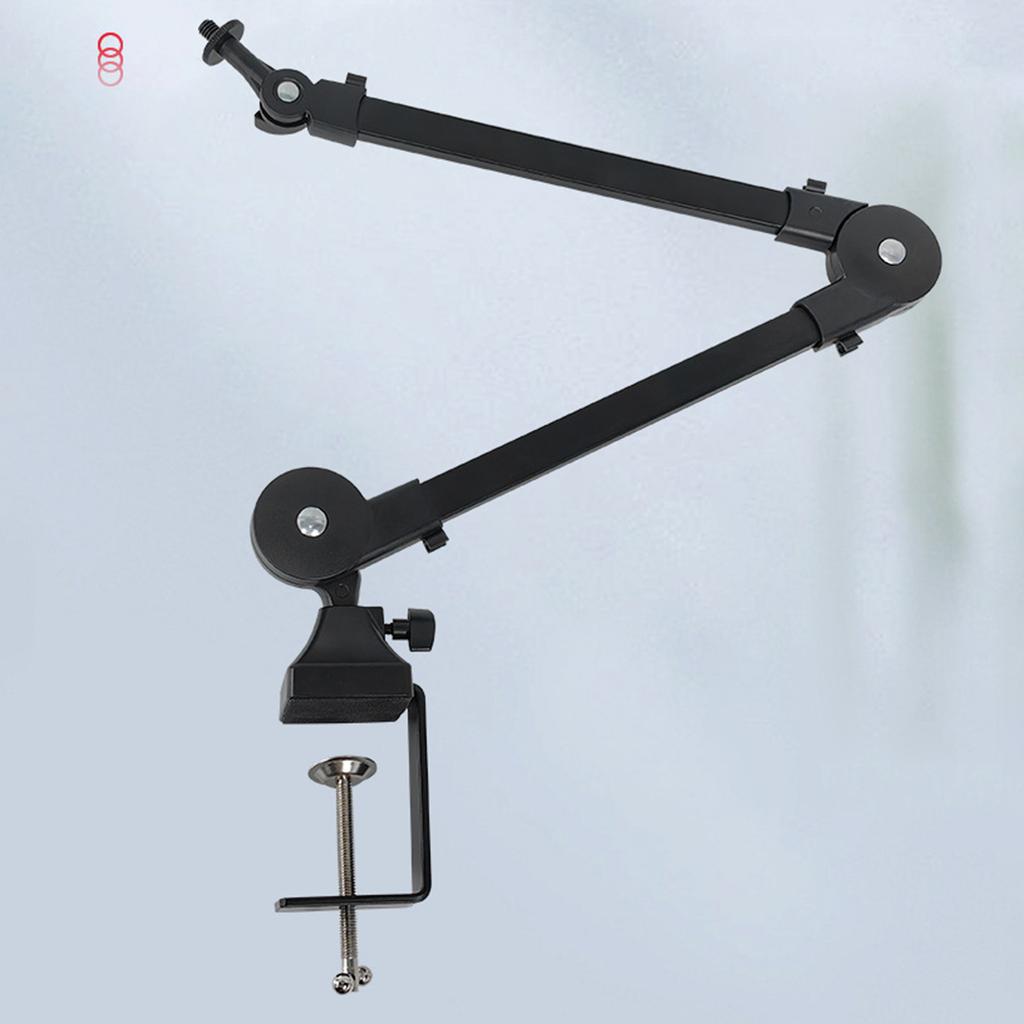 Профессиональная металлическая стойка для микрофона, устойчивая и держатель микрофона, идеально подходит для записи и подкастинга