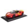 Ббураго 1:18 Ferrari SF90 STRADALE ASSETTO FIORANO №50 гоночная модель симулятор модель автомобиля сплав автомобиль игрушка коллекция