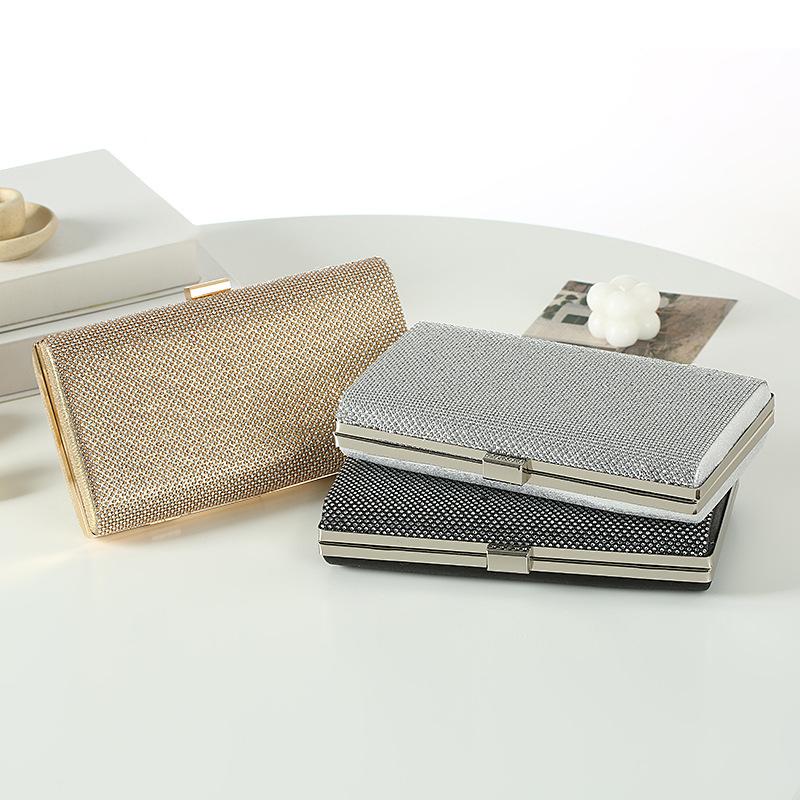 Модные изменения Хранение косметики Вечерний подарок Стразы Женская ужин Свет Роскошный банкетный женская сумка через плечо