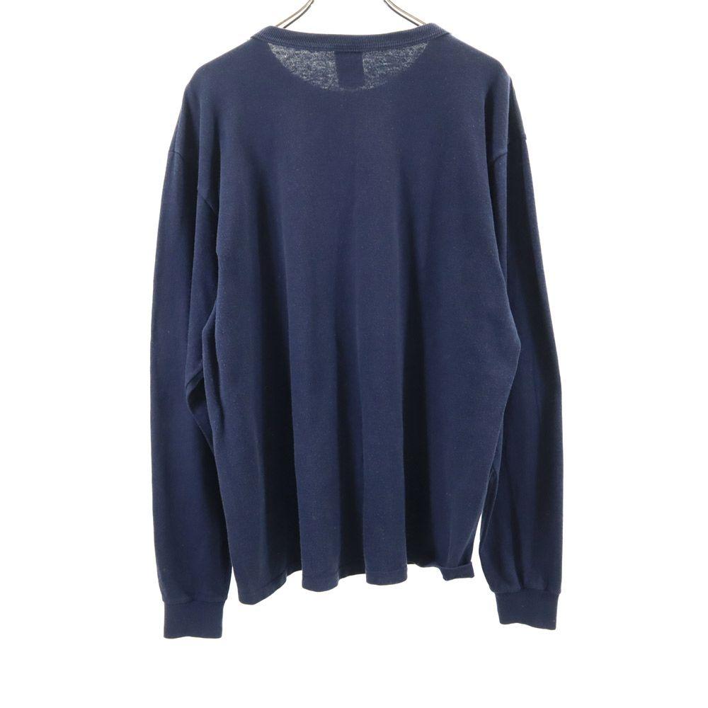 Champion 90-е годы Поздняя модель Сделано в США Принт Футболка с длинным рукавом Мужская Б/У