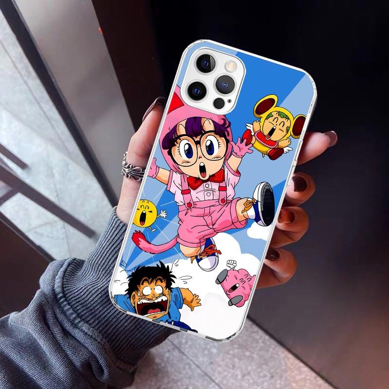 Arale Dr Slump Phone Case For iPhone 17 Air 11 13 Mini 14 15 Plus 16 12 Pro Max 16E SE 7 8 Pattern Soft TPU Back Cover 17 Air 1