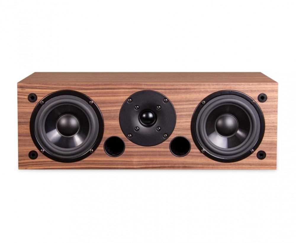 Acoustique Quality WEGA 51 - Двухполосный центральный громкоговоритель домашнего кинотеатра мощностью 120 Вт / ОРЕХ , Acoustique Quality