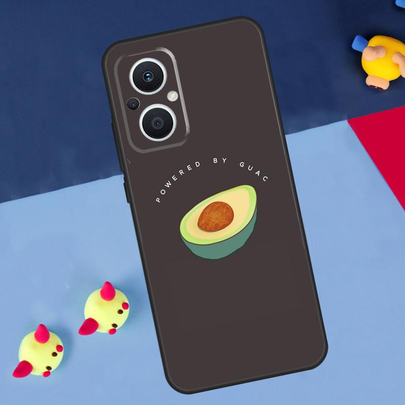 Забавные цитаты про авокадо для чехла OPPO Reno 12F 13F 14F 11F 10 11 12 13 14 Pro 8T 7 8 Lite OPPO Find X9 X8 X6 X5 Pro
