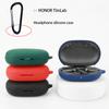 Для HONOR TiinLab чехол однотонный силиконовый ударопрочный чехол для наушников Bluetooth для HONOR Tiin Lab earphone box