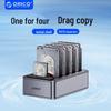 ORICO Док-станция для жестких дисков 2,5/3,5 дюйма SATA SSD/HDD Защитный бокс
