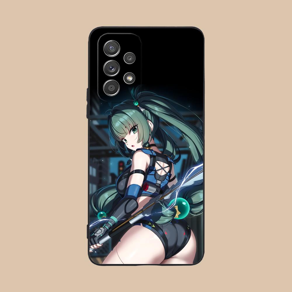 Чехол для телефона Zenless Zone Zero QingYi для Samsung Galaxy M55 54 42 35 34 33 32 23 22 15 14 13 12 F55 5G Цветной чехол для мобильных телефонов
