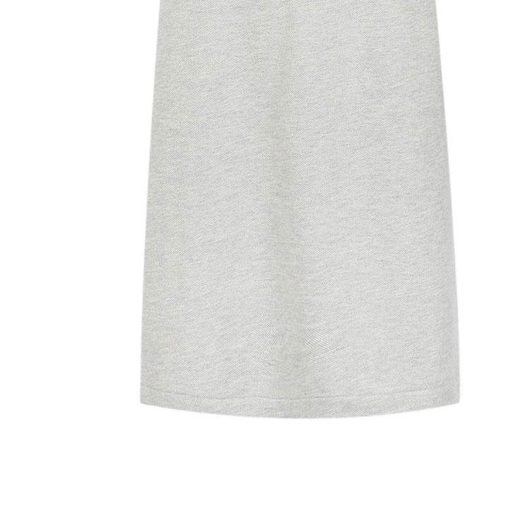 Polo Ralph Lauren SS23 Короткий рукав Однотонное повседневное платье-поло Женские платья Серый 211570229033