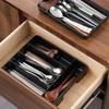 1/2Pcs Drawer Organizer Expandable Kitchen Tray for Utensils Adjustable Flatware Holder with 45388 Compartments Cutlery