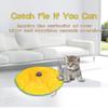 Feather Attachment Interactive Cat Toy Fabric Material Automatic Cat Toy  Indoor Activity