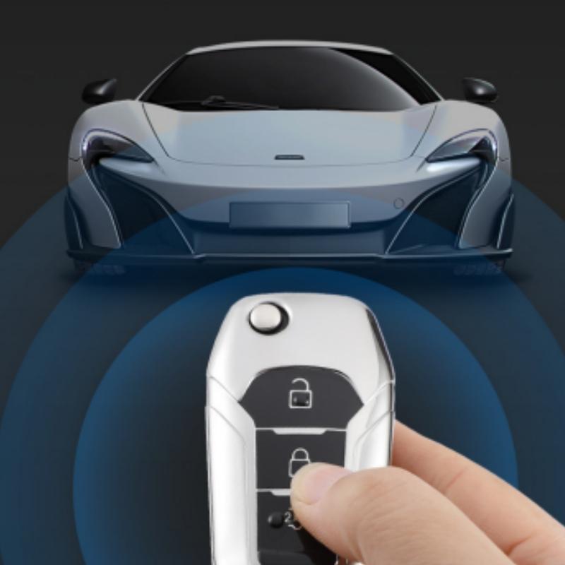 Для Ford Fusion Fiesta Escort Mondeo Everest Ranger S-Max Kuga 2 Модный ТПУ автомобильный складной чехол для ключей чехол-мешок чехол брелок для ключей протектор