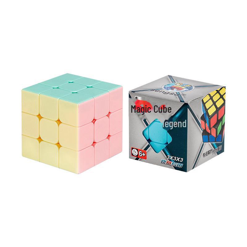 Легенда о Святой Руке: 2345-шаговый однотонный кубик Рубика - Серия игрушек для раннего развития