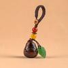 Rosewood Pear Separate Couple's Car Keyring Adorable Mobile Phone Chain Pendants