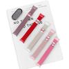 The elastic nylon woven bow magnetic buckle strap is suitable for the Mi Band 9th generation wristband Mi 8 women's strap