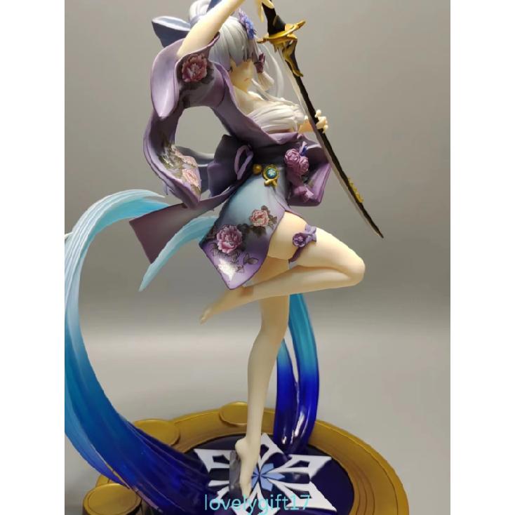 Genshin Impact Камисато Аяка аниме фигурка ПВХ модель статуэтка кукла игрушки без коробки