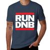 RUN DNB T-Shirt vintage clothes summer tops mens tall t shirts