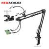 NEWACALOX Soldering Third Hand Adjustable Heat Gun Frame PCB Holder Welding Helping Hands Desoldering Assistant Repair Tool