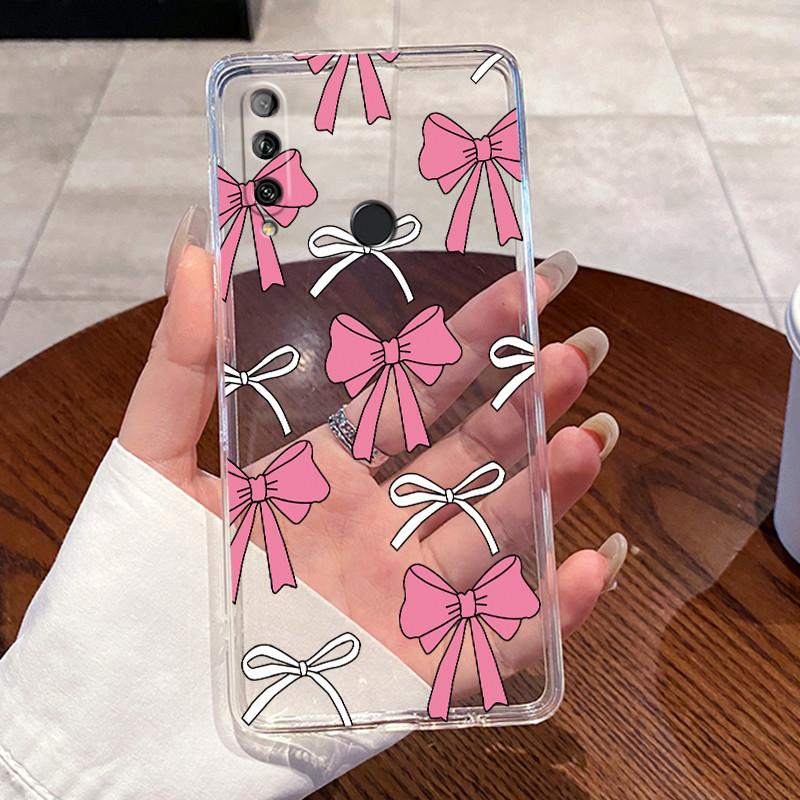 Case For Huawei Y9 prime 2019 STK-L21 STK-L22 STK-LX3 Y9s Casing Cute Love Heart Rabbit Funny Clear Soft Silicone TPU Phone Case