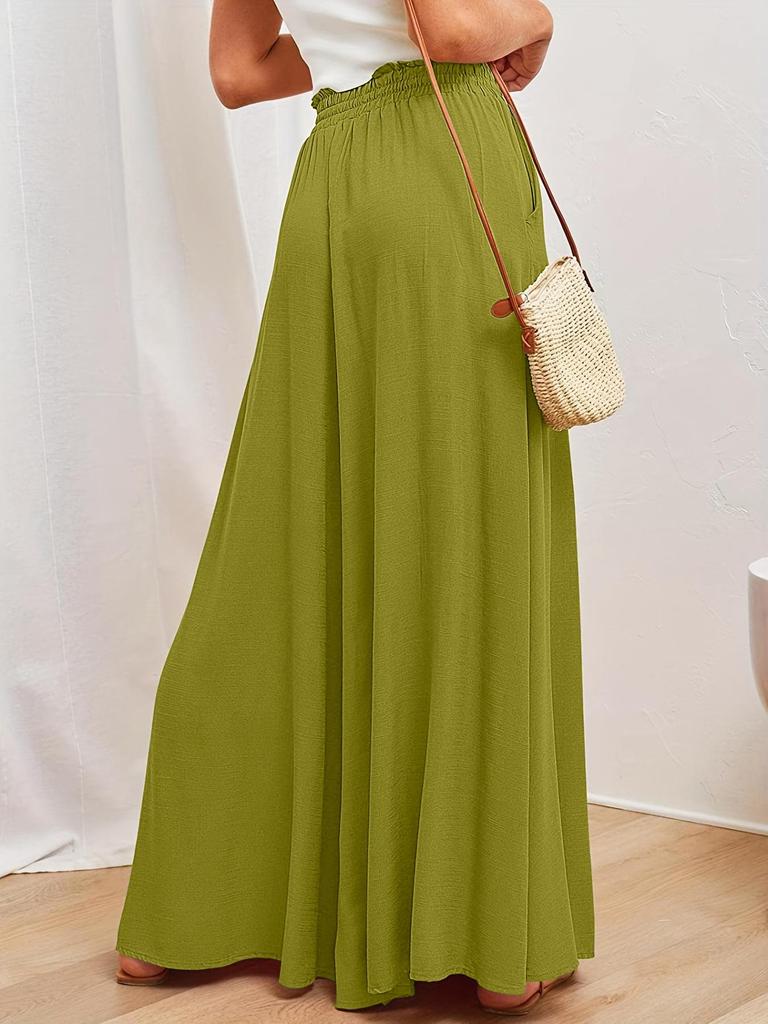 Модные повседневные брюки с широкими штанинами: Модный, тонкий и универсальный для европейского и американского стилей