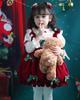 Christmas Cosplay Costume Princess Set Clothes Santa Claus Costume Kids Girls [New King] Children's Dress/Sweater Autumn/Winter (110cm)