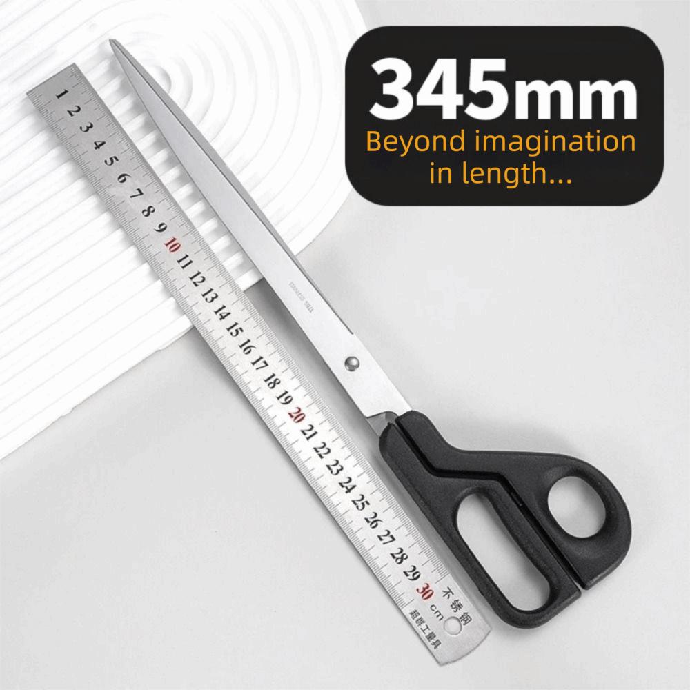 DIY Clothing Extended Shear Tailor Scissors Stainless Steel Barbecue Scissors Home Use