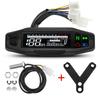 Universal Digital Meters Instrument New Motorcycle Speedometer Oil Gauge Tachometer Cluster Turn Signal Light Indicator