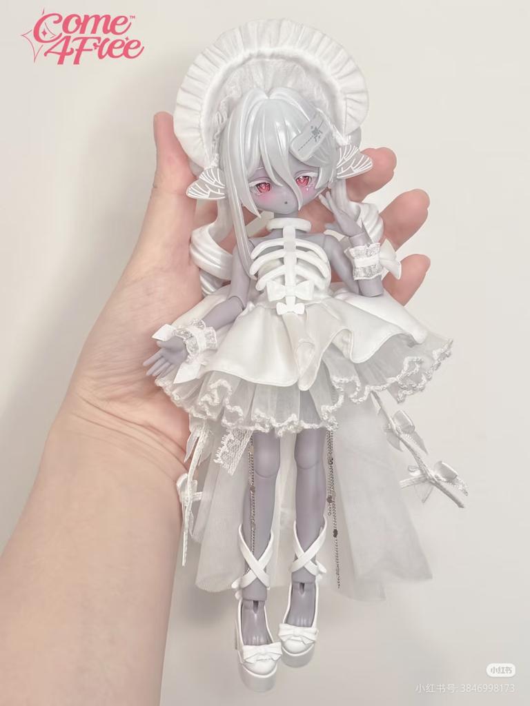 Genuine Come4free Minty V2 Ocean Gem Series 1/8 Bjd Blind Box Kawaii Movable Doll Action Figure Ornament Collection Model Gift
