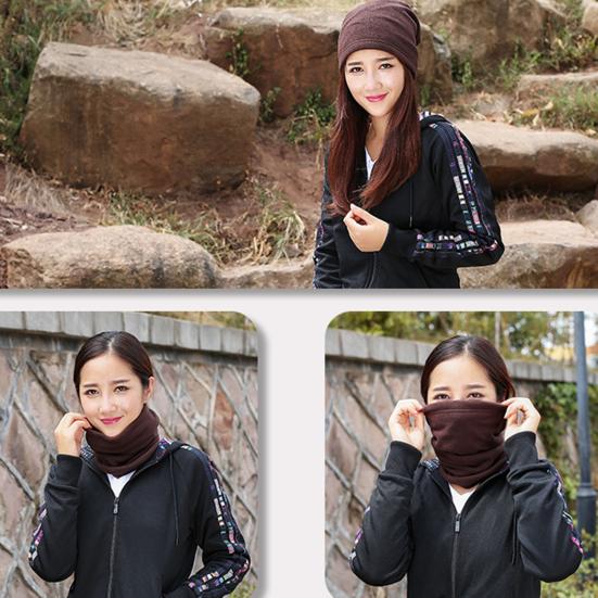 Женский шарф, толстый, теплый, эластичный, вязаный, нескользящий, многофункциональный, легкий, ветрозащитный, унисекс, для велоспорта, утеплитель для шеи, повязка на голову, шапка, зимняя повязка на шею