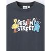 GU by Uniqlo Детская футболка-поло унисекс с рисунком Sesame sT