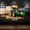 5 шт., John Deere, трактор, сельское хозяйство, 5 шт., холст с принтом, плакат, настенный художественный декор, 5 шт., HD печать, современные картины без рамки