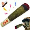 Lifelike Green Cigar Dog Toy Crafted From Premium Plush For Happy Pets