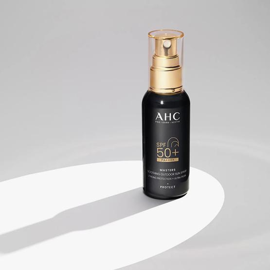 AHC Успокаивающий солнцезащитный спрей Masters Outdoor SPF 50+ PA++++ 55 мл