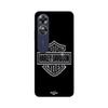 Phone Case - MANIACASE - Oppo A17 - Harley Davidson Logo - Soft - Black and Grey