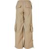 Urban Classics Womens/Ladies Nylon Crinkled Wide Cargo Trousers