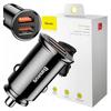Baseus Circular Car Charger 2Xusb Qc3.0 5A 30W (Black)