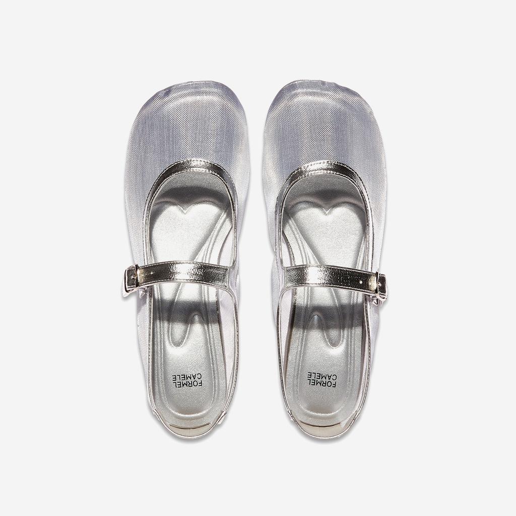 [FORMEL CAMELE] Love Pomel Прозрачные туфли Mary Jane, FLS1F1SP051, 1010112570, популярная корейская обувь