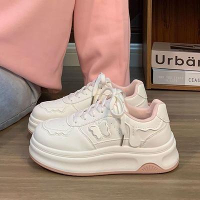 Платформа Бабочка Женская Весна и Лето Новая Универсальная Мода Женская Обувь Повседневная Студенческая Легкая Обувь для Скейтборда