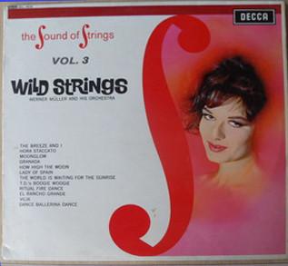 LP Пластинка WERNER MÜLLER UND SEIN ORCHESTER - Wild Strings SKL4529 Decca 1963 UK Джаз Б/У