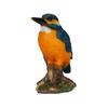 Ubia Mini Kingfisher 8 X 5 X 10 Cm Doll Figurine Ornament Animal Garden Decoration Bird H14235-B