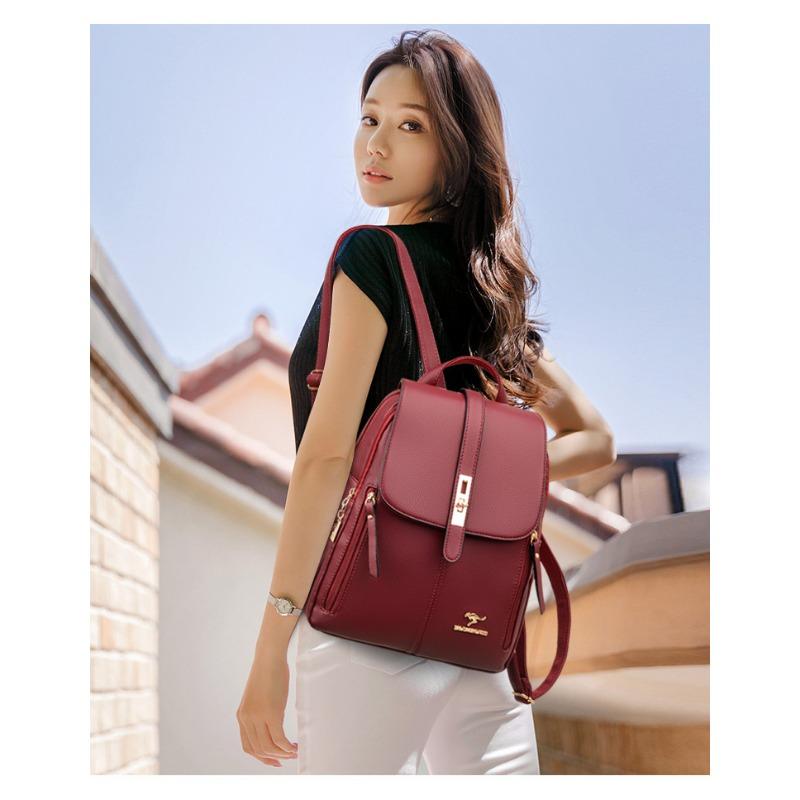 Рюкзак женский простой модный женский рюкзак большая вместительная сумка для отдыха на одно плечо