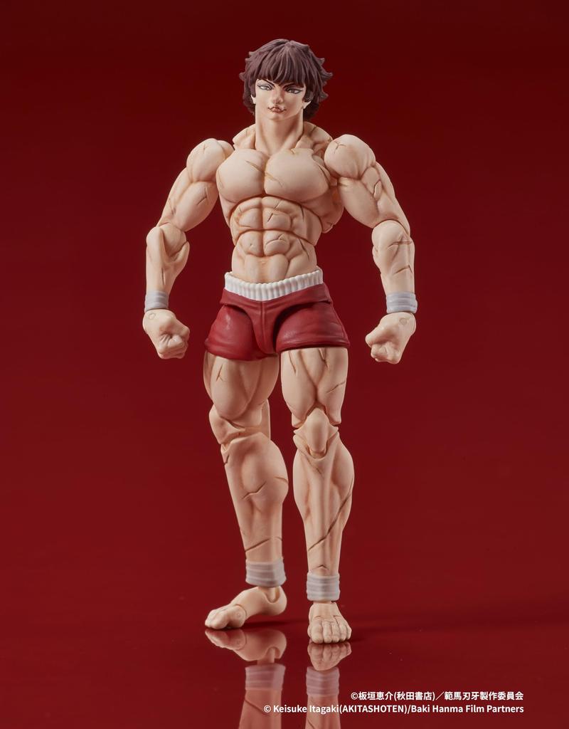 DIG DIGACTION Baki the Grappler примерно 70 мм готовый (КОПАТЬ) Фигурка "Baki Grappler", высокая, без масштаба, ПВХ, окрашенная, товар.