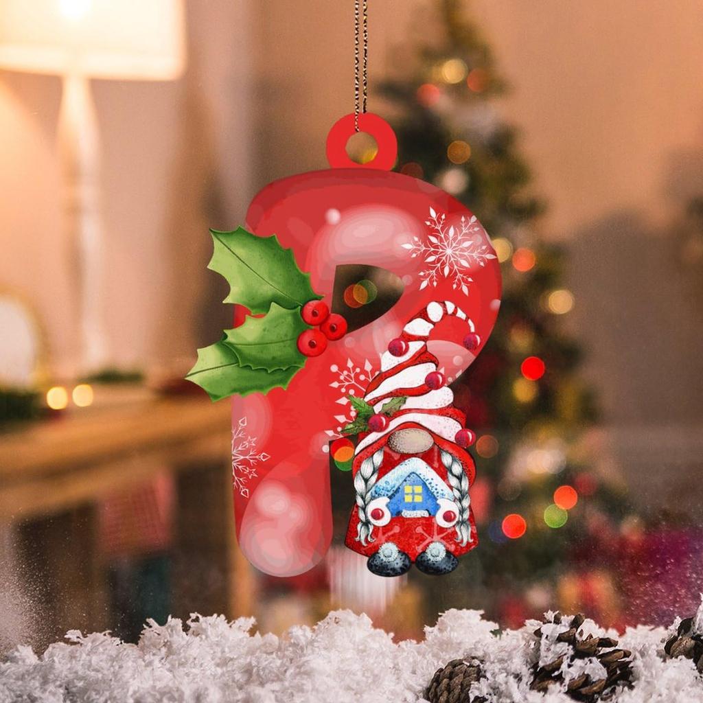 Рождественское украшение Подвеска Рождественская елка Бирка Тематическая вечеринка Поделки Орнамент