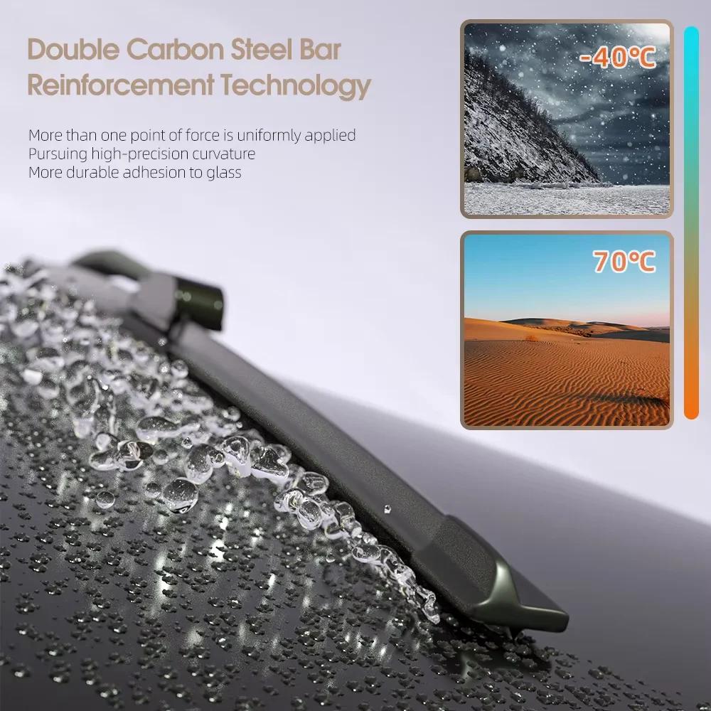 For Mazda CX-3 CX3 2014 - 2026 Car Wiper Front Wiper Blades Windshield Windscreen Window Brushes Car Accessories 22"+18"