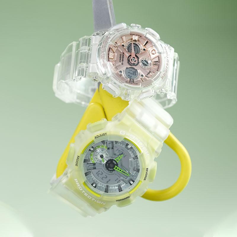 Casio Часы серии-GAGMA модные и энергичные уличные кварцевый механизм ремешок из смолы японские и корейские часы тот же стиль GA-110LS-7AGMA-S120SR-7A