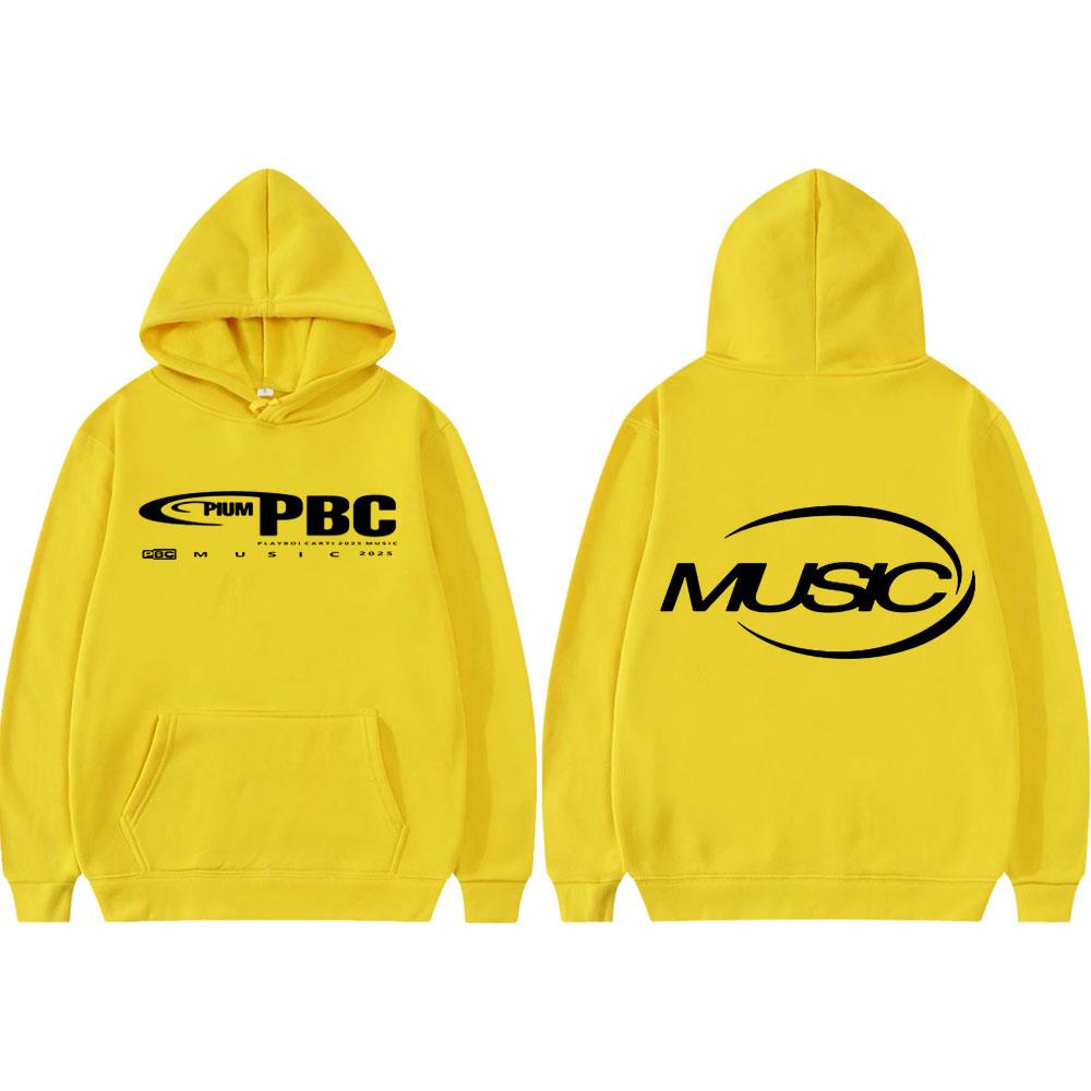 Рэпер Playboi Carti Я Музыка Мерч Худи Мужской Женский Хип-Хоп Винтажные Толстовки с Капюшоном Мода Повседневные Оверсайз Пуловеры